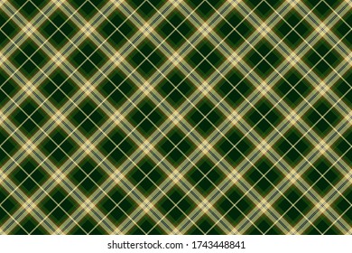 Scottish rectangle diagonal tartan 