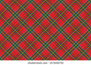 Scottish rectangle diagonal tartan for fabric, kilts, skirts, plaids and different designs.