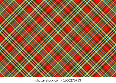 Scottish rectangle diagonal tartan for fabric, kilts, skirts, plaids and different designs.