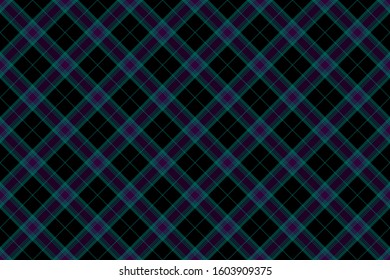 Scottish rectangle diagonal tartan for fabric, kilts, skirts, plaids and different designs.