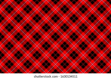 Scottish rectangle diagonal tartan for fabric, kilts, skirts, plaids and different designs.