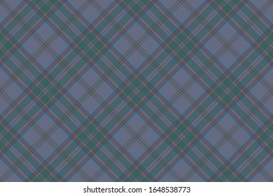 Scottish rectangle diagonal tartan for fabric 