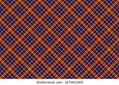 Scottish rectangle diagonal tartan for fabric, kilts, skirts, plaids and different designs.