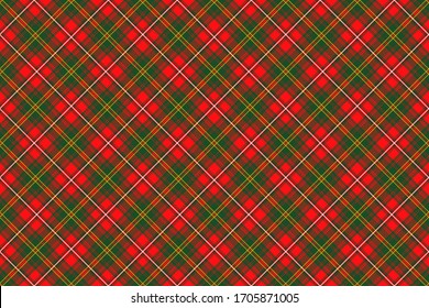 Scottish rectangle diagonal tartan for fabric, kilts, skirts, plaids and different designs.