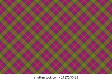 Schottischer Rechteck diagonaler Tartan für Gewebe, Kilt, Röcke, Putz und verschiedene Designs.