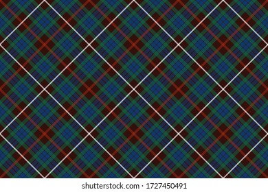 Scottish rectangle diagonal tartan for fabric, kilts, skirts, plaids and different designs.