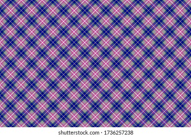Tartán diagonal rectangular escocés para tejidos, faldas, planchas y diferentes diseños.