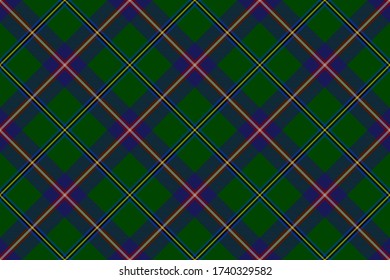 Scottish rectangle diagonal tartan for fabric, kilts, skirts, plaids and different designs.