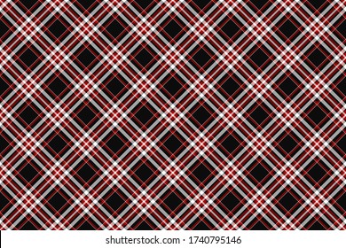 Tartán diagonal rectangular escocés para tejidos, faldas, planchas y diferentes diseños.