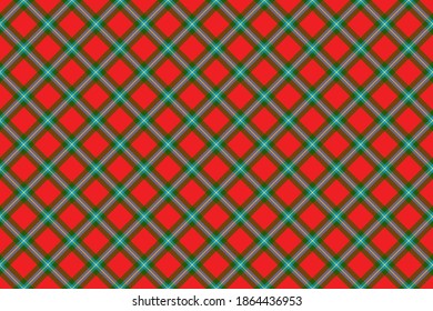 Tartán diagonal rectangular escocés para tejidos, faldas, planchas y diferentes diseños.