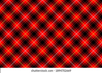 Tartán diagonal rectangular escocés para tejidos, faldas, planchas y diferentes diseños.