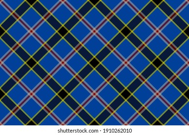 Scottish rectangle diagonal tartan for fabric, kilts, skirts, plaids and different designs.