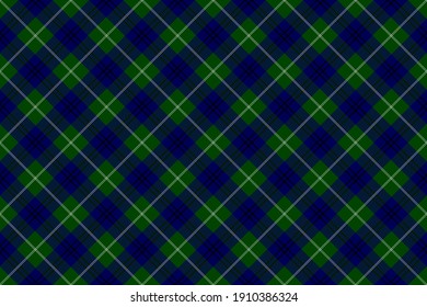 Scottish rectangle diagonal tartan for fabric, kilts, skirts, plaids and different designs.