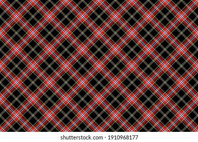 Schottischer Rechteck diagonaler Tartan für Gewebe, Kilt, Röcke, Putz und verschiedene Designs.