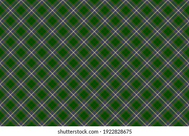 Tartán diagonal rectangular escocés para tejidos, faldas, planchas y diferentes diseños.