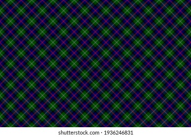 Scottish rectangle diagonal tartan for fabric, kilts, skirts, plaids and different designs.
