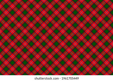 Scottish rectangle diagonal tartan for fabric, kilts, skirts, plaids and different designs.