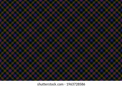 Scottish rectangle diagonal tartan for fabric, kilts, skirts, plaids and different designs.