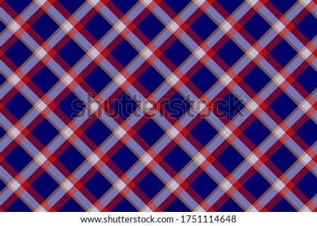 Scottish rectangle diagonal tartan for fabric, kilts, skirts, plaids and different designs.