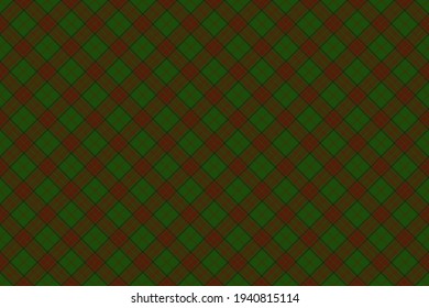 Funda de tartán diagonal rectangular escocesa. diseño para tela, faldas, faldas.