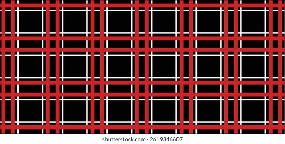Scottish Seamless Ornament Tartan Background.