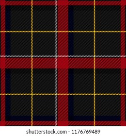 Scottish Tartan Checkered Seamless Pattern. Vector Repeat Background