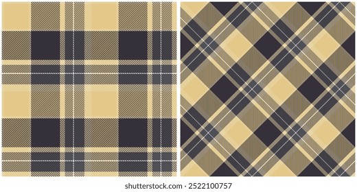 Scottish Tartan Pattern. Abstract Check Plaid Pattern Seamless Tartan Illustration Vector Set for Scarf, Blanket, Other Modern Spring Summer Autumn Winter Holiday Fabric Print.