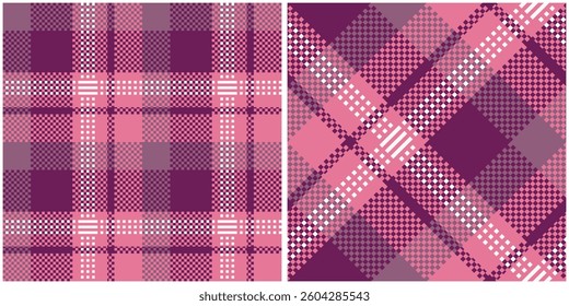 Scottish Tartan Pattern. Abstract Check Plaid Pattern Template for Design Ornament. Seamless Fabric Texture.