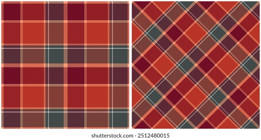 Scottish Tartan Pattern. Checker Pattern Seamless Tartan Illustration Vector Set for Scarf, Blanket, Other Modern Spring Summer Autumn Winter Holiday Fabric Print.