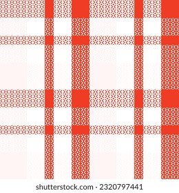 Scottish Tartan Pattern. Checker Pattern Template for Design Ornament. Seamless Fabric Texture.