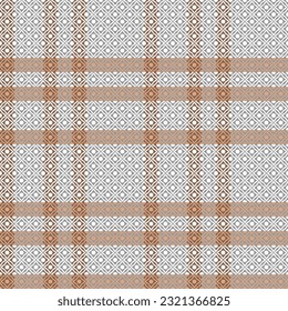 Scottish Tartan Pattern. Muster-Vorlagenvorlage für Design-Ornament an der Tafel. Nahtlose Stoffstruktur.
