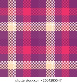 Scottish Tartan Pattern. Checkerboard Pattern Traditional Scottish Woven Fabric. Lumberjack Shirt Flannel Textile. Pattern Tile Swatch Included.