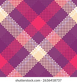 Scottish Tartan Pattern. Checkerboard Pattern Traditional Scottish Woven Fabric. Lumberjack Shirt Flannel Textile. Pattern Tile Swatch Included.