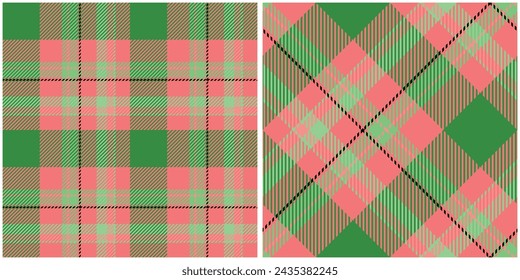 In: Scottish Tartan Pattern. In: Classic Scottish Tartan Design. Vorlage für Design Ornament. Nahtlose Textur.