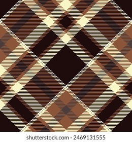 Scottish Tartan Pattern. Classic Scottish Tartan Design. Traditional Scottish Woven Fabric. Lumberjack Shirt Flannel Textile. Pattern Tile Swatch Included.