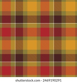 Scottish Tartan Pattern. Classic Scottish Tartan Design. Traditional Scottish Woven Fabric. Lumberjack Shirt Flannel Textile. Pattern Tile Swatch Included.