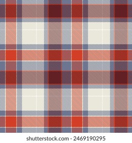 Scottish Tartan Pattern. Classic Scottish Tartan Design. Traditional Scottish Woven Fabric. Lumberjack Shirt Flannel Textile. Pattern Tile Swatch Included.