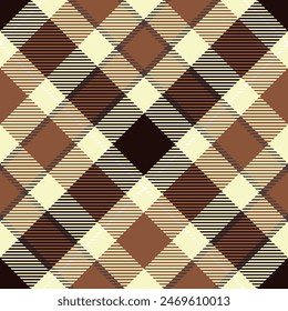 In: Scottish Tartan Pattern. In: Classic Scottish Tartan Design. Traditioneller schottischer Webstoff. Lumberjack Shirt Flanell Textil. Muster-Kachel-Muster enthalten.