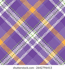 Padrão Tartan Escocês. Design escocês clássico Tartan. para impressão de camisas, roupas, vestidos, toalhas de mesa, cobertores, cama, papel, colcha, tecido e outros produtos têxteis.