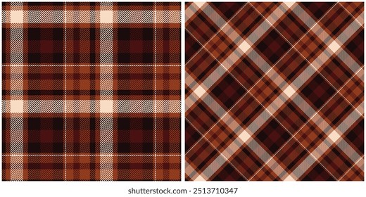 Schottisches Tartan-Muster. Plaid Patterns Nahtlose nahtlose Tartan Illustration Vektor Set für Schal, Decke, andere moderne Frühling Sommer Herbst Winter Urlaub Stoffdruck.