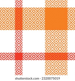 Scottish Tartan Pattern. Plaid Pattern Seamless Seamless Tartan Illustration Vector Set for Scarf, Blanket, Other Modern Spring Summer Autumn Winter Holiday Fabric Print.