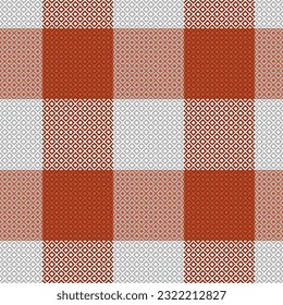 Patrón de Tartán escocés. Vector de Ilustración de Tartán sin soldadura, revestido de plástico y otros materiales de impresión de invierno de verano de primavera moderna.