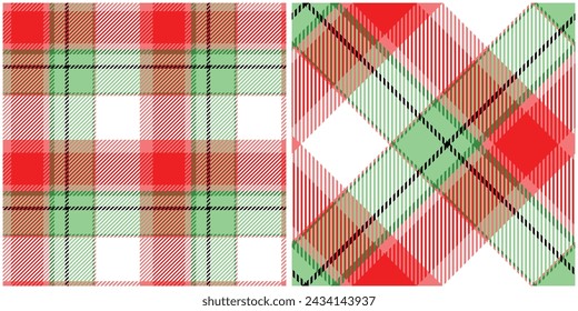 Scottish Tartan Pattern. Scottish Plaid, Seamless Tartan Illustration Vector Set for Scarf, Blanket, Other Modern Spring Summer Autumn Winter Holiday Fabric Print.