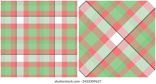 Patrón escocés de tartán. Tartán Plaid Vector Patrón sin costuras. Camisa de franela Patrones de tartán. Azulejos de moda para Fondos de pantalla.
