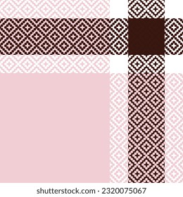 Scottish Tartan Pattern. Plaids Pattern Seamless Traditional Scottish Woven Fabric. Lumberjack Shirt Flannel Textile. Pattern Tile Swatch Included.