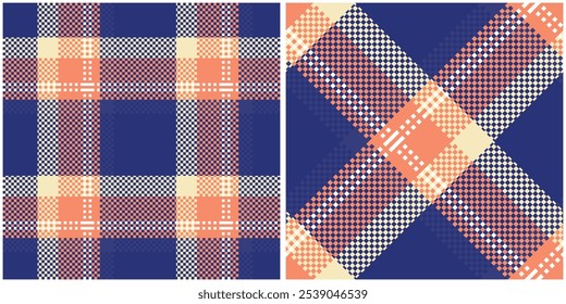 Schottisches Tartan-Muster. Tartan nahtlose Muster Vorlage für Design Ornament. Nahtlose Textur.