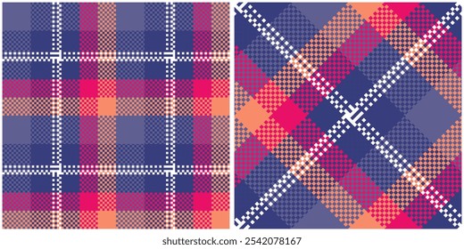 Scottish Tartan Pattern. Tartan Seamless Pattern Template for Design Ornament. Seamless Fabric Texture.