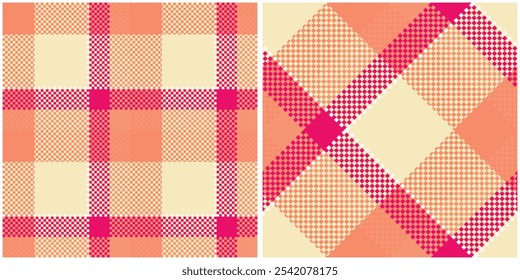 Padrão Tartan Escocês. Modelo de padrão sem emenda Tartan para o ornamento de design. Textura de malha perfeita.