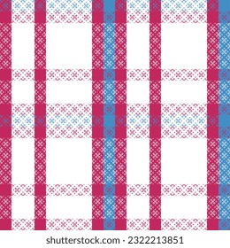 Scottish Tartan Pattern. Traditional Scottish Checkered Background. Traditional Scottish Woven Fabric. Lumberjack Shirt Flannel Textile. Pattern Tile Swatch Included.