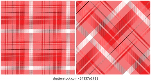 Scottish Tartan Pattern. Traditional Scottish Checkered Background. Template for Design Ornament. Seamless Fabric Texture.